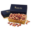 Deluxe Mixed Nuts in Navy & Gold Gift Box